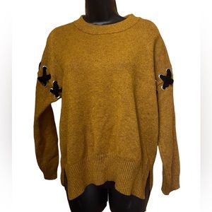Deep mustard colored sweater